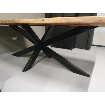 Eetkamertafel Anaconda | Naturel | Spinpoot | 220 x 100 cm