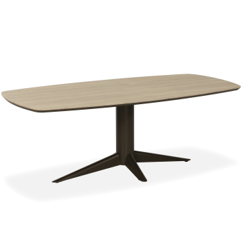 Eetkamertafel Mable | Deens ovaal verjongd | Lamulux