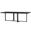 Mincio Eetkamertafel| 240 x 100 x 77 | oak veneer | espresso