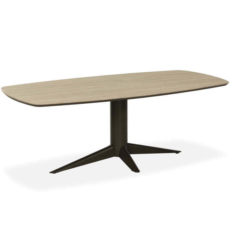 Eetkamertafel Mable | Deens ovaal verjongd | Lamulux