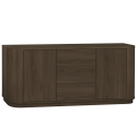 Dressoir Milou | 2 deurs/3 laden | Lamulux Brown oak