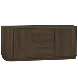 Dressoir Milou | 4 deurs | Lamulux Brown oak