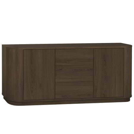 Dressoir Milou | 4 deurs | Lamulux Brown oak Dressoir Milou | 4 deurs | Lamulux Brown oak