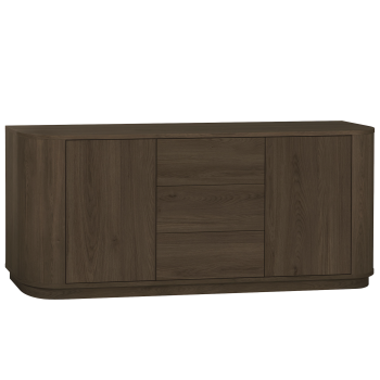 Dressoir Milou | 4 deurs | Lamulux Brown oak