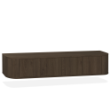 Tv-kast Milou | Groot | Lamulux Brown oak
