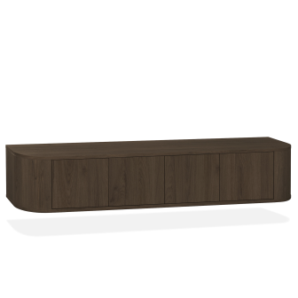 Tv-kast Milou | Groot | Lamulux Brown oak