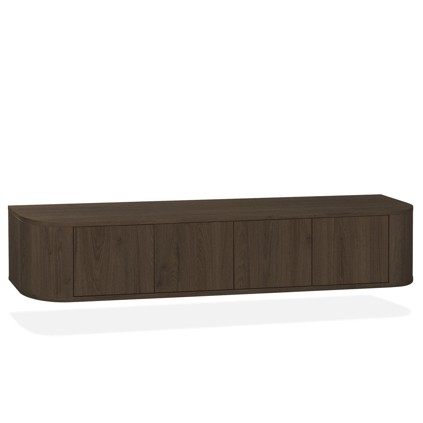 Tv-kast Milou | Groot | Lamulux Brown oak