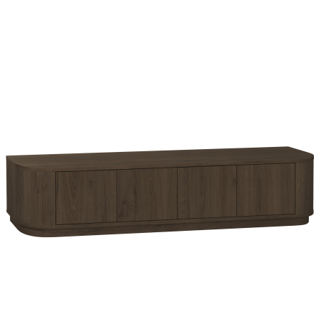 Tv-kast Milou | Groot | Lamulux Brown oak