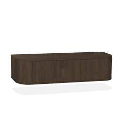 Tv-kast Milou | Klein | Lamulux Brown oak