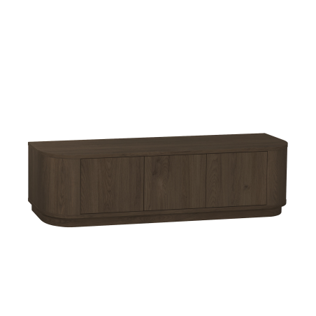 Tv-kast Milou | Klein | Lamulux Brown oak