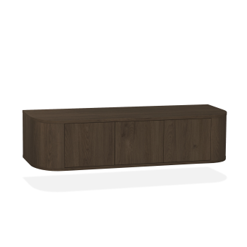 Tv-kast Milou | Klein | Lamulux Brown oak