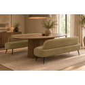 Eetkamerbank Willow | Recht of Ovaal