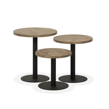 Salontafel Moos |Lamulux | Rechthoek | Set van 3