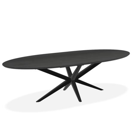 Eetkamertafel Mars | Ovaal verjongd | Uitschuifbaar | Lamulux